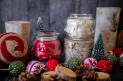 Santa Jar Holiday Cheer