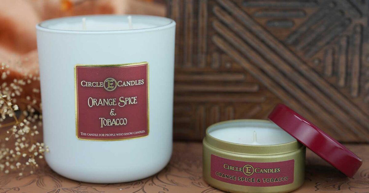 spiced tobacco candle PIC | Spicy adding a fun storytelling element to your burn. Votivo 10oz Spiced Tobacco Holiday